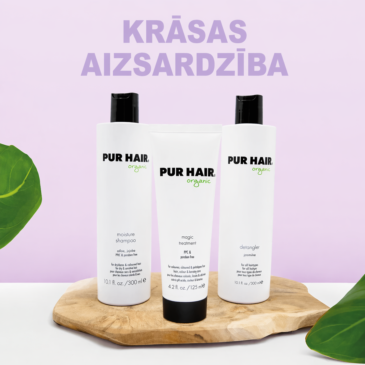 Krāsotu un sausu matu kopšanas komplekts Papildu attēls
