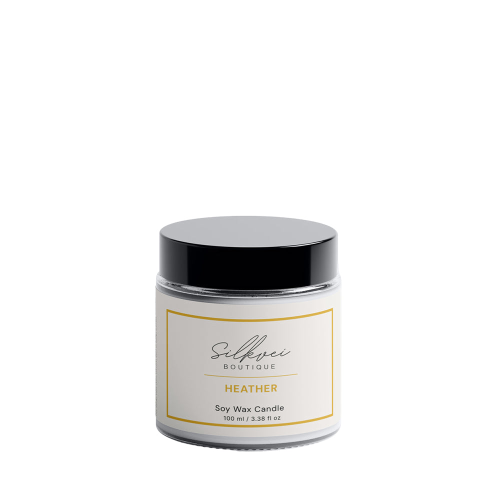 Soy Wax Candle - Heather