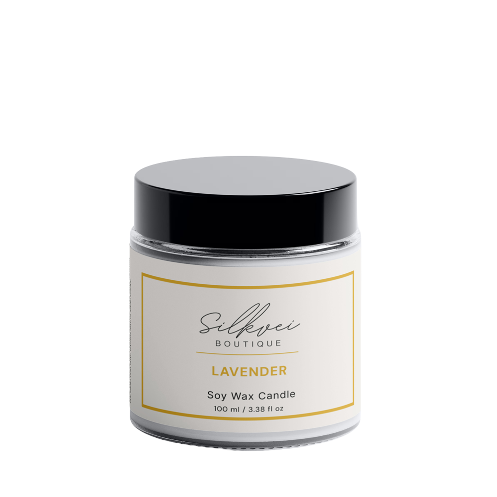Soy Wax Candle - Lavender Galvenais attēls