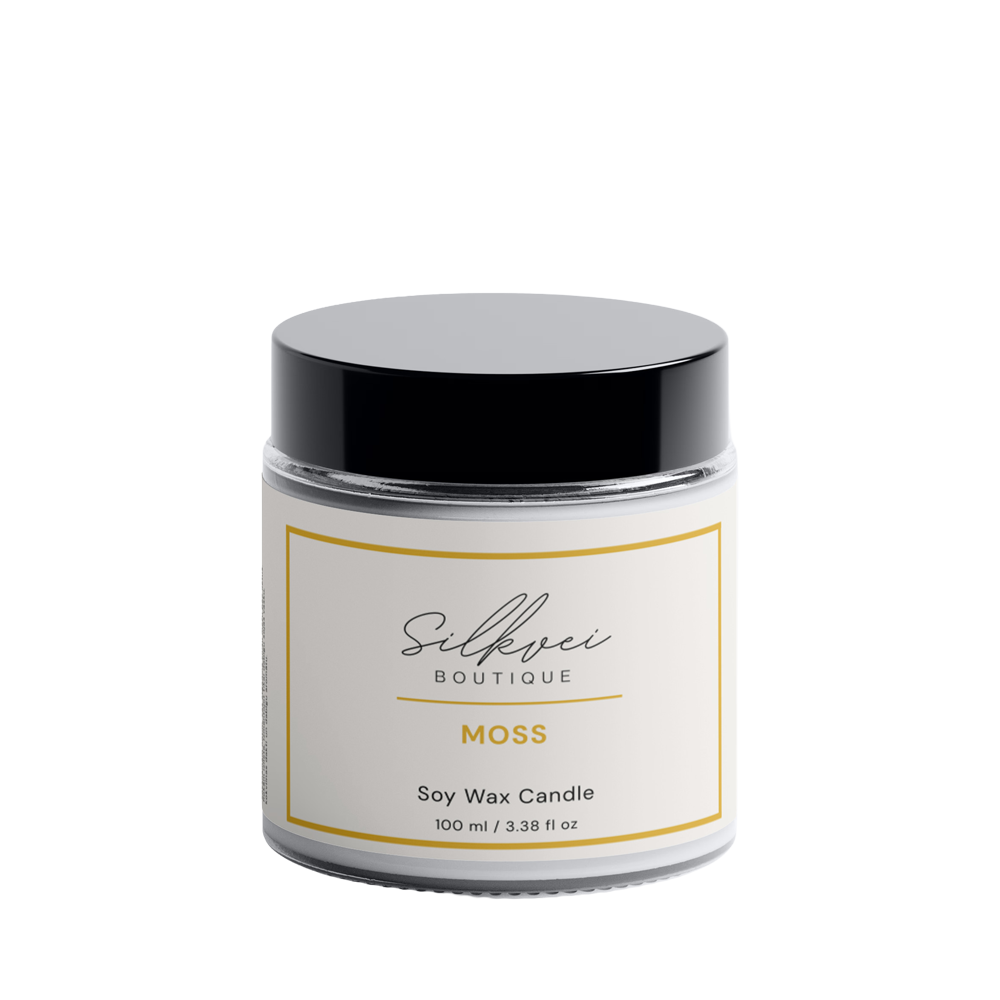 Soy Wax Candle - Moss Galvenais attēls