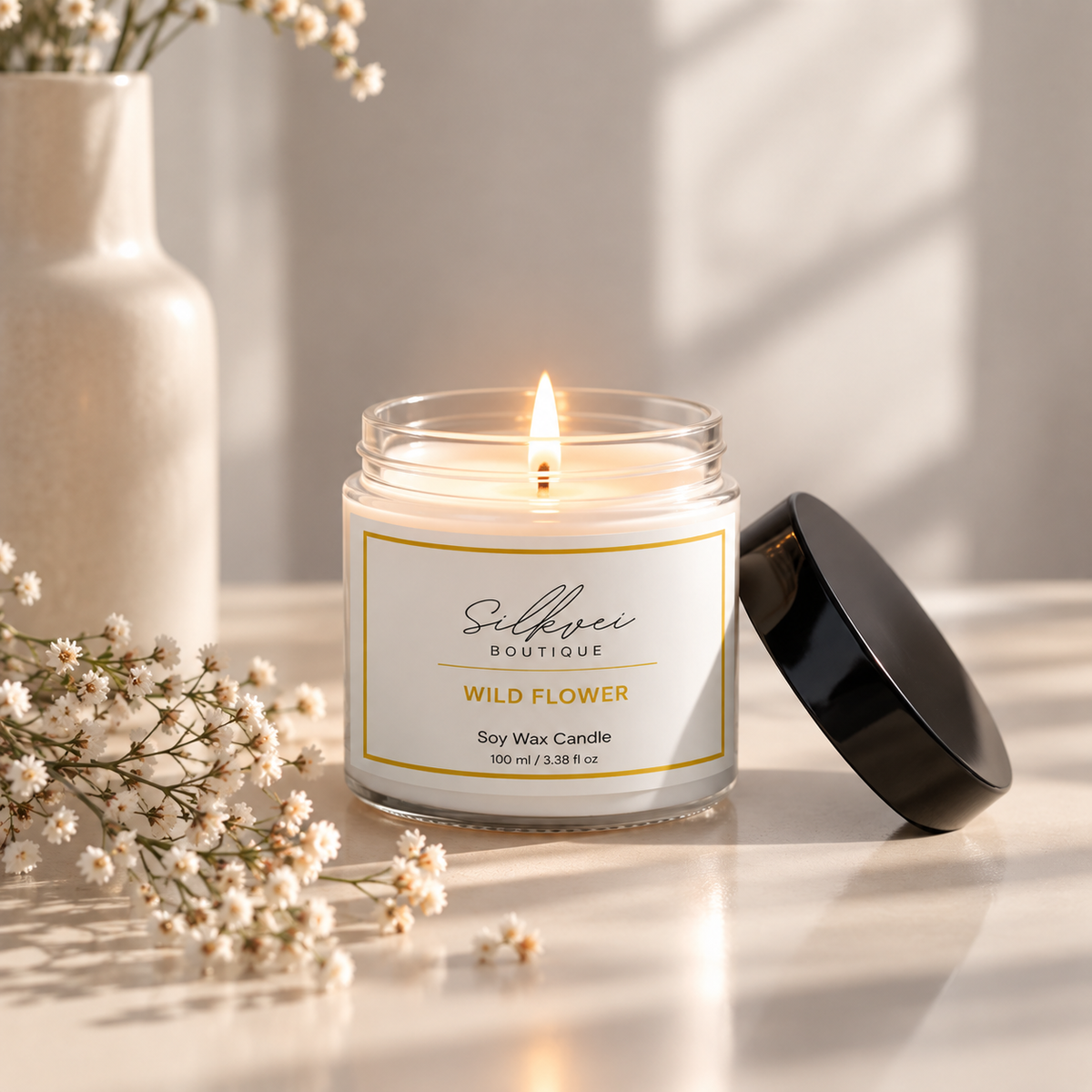 Soy Wax Candle - Wild Flower
