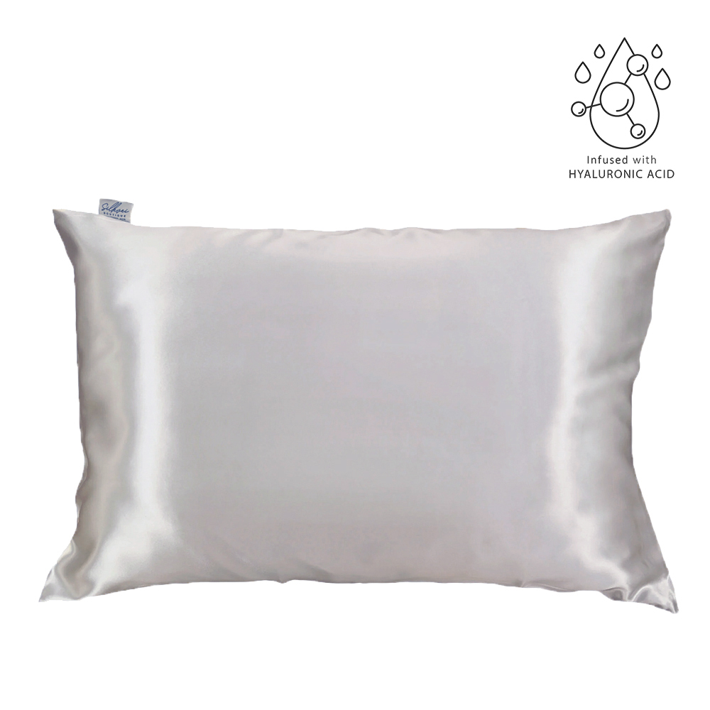 Silkvei Zīda Spilvendrāna Ar Hialuronskābi - Sudraba - 50x60cm