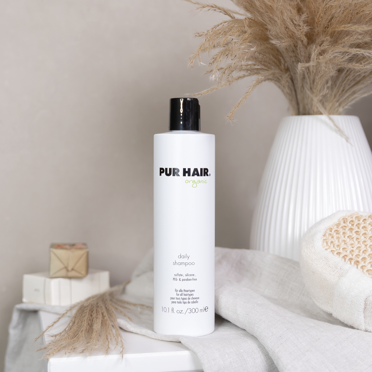 Pur Hair Organic Daily Shampoo 300ml - Image 2