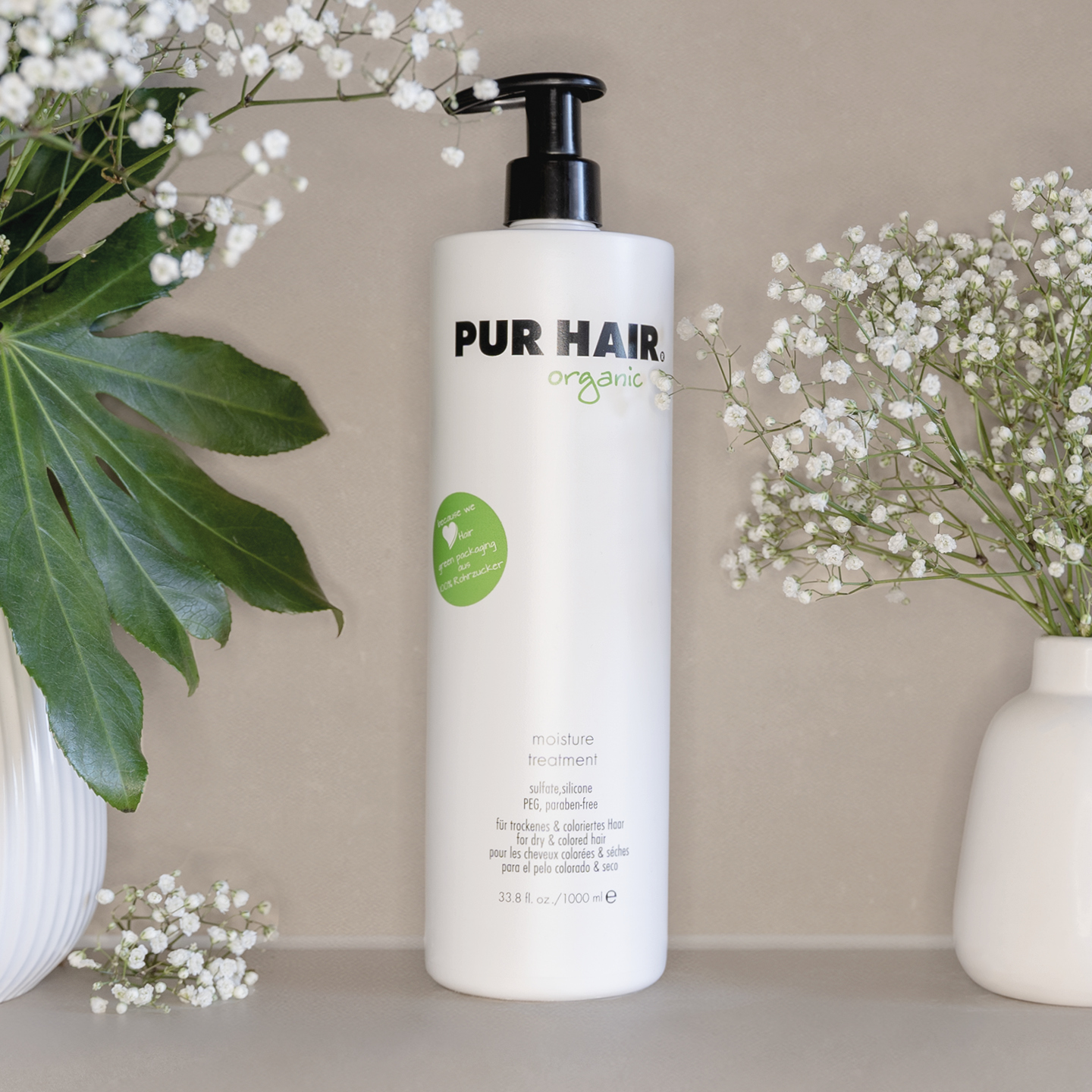 Pur Hair Organic Moisture Treatment 1000ml - Image 2